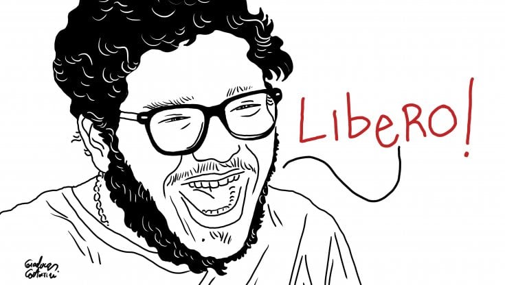 Patrick Zaki e il Natale da uomo libero: \