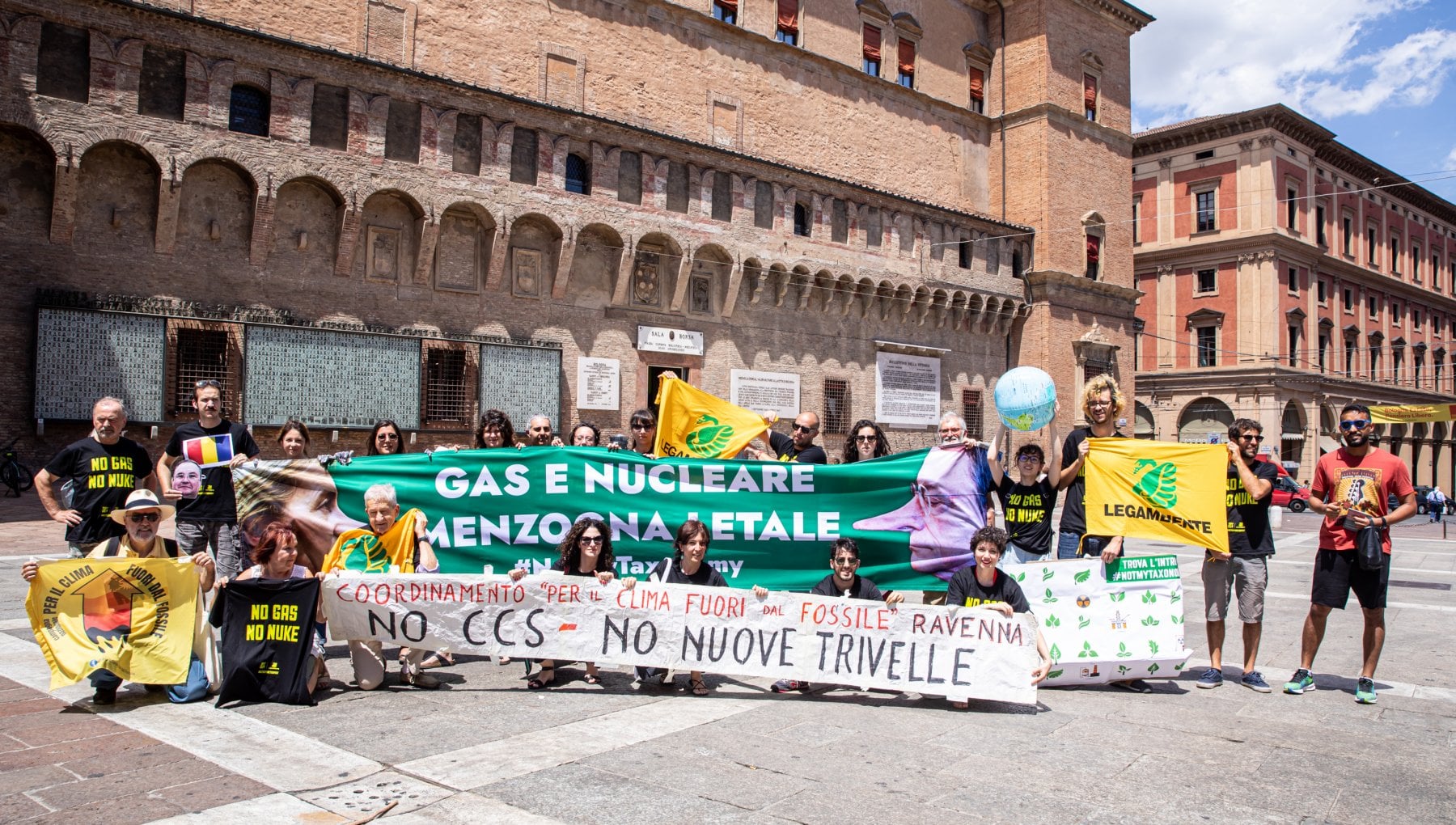 Festival della partecipazione al via a Bologna il flashmob "No Gas, No