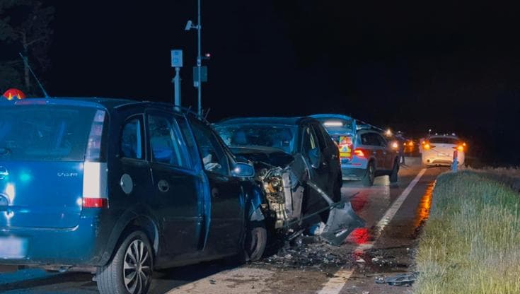 Scontro frontale sulla via Emilia nel Piacentino: due morti - la Repubblica
