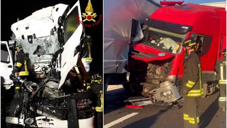 Due incidenti in A1 nel Modenese: morto un camionista, due feriti ...