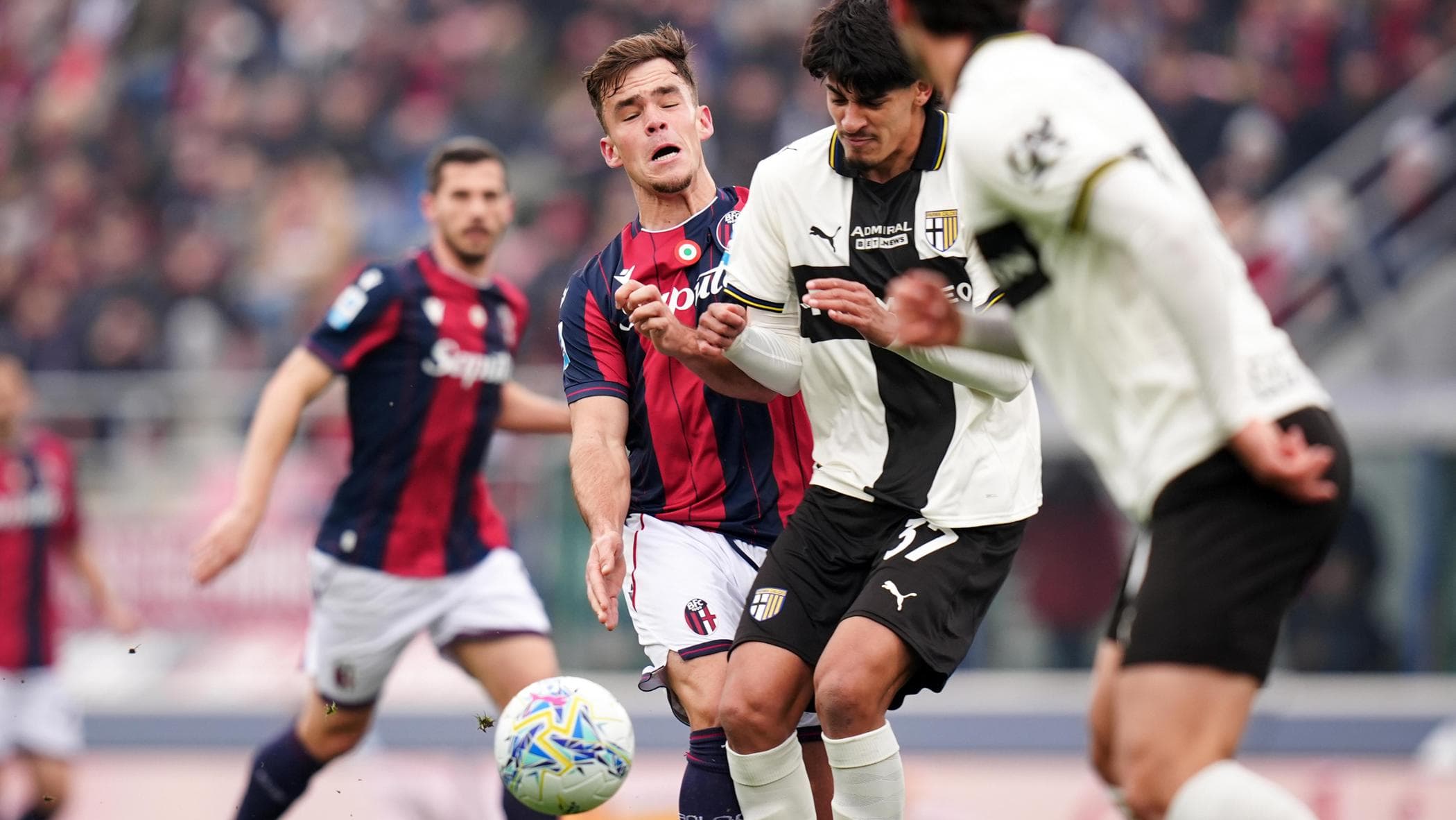 Il Bologna beffato al Dall’Ara. Il derby dell’Emilia lo decide Ordonez al ‘95