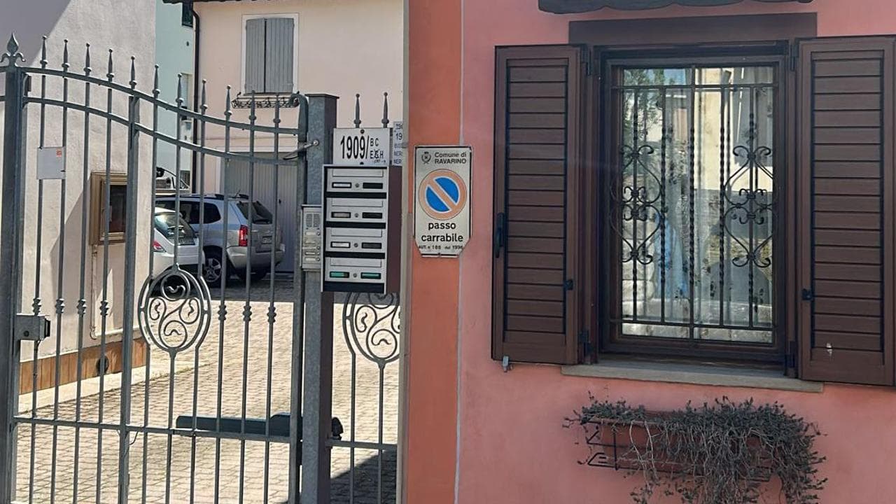 La casa dei genitori di Salim El Koudri a Ravarino