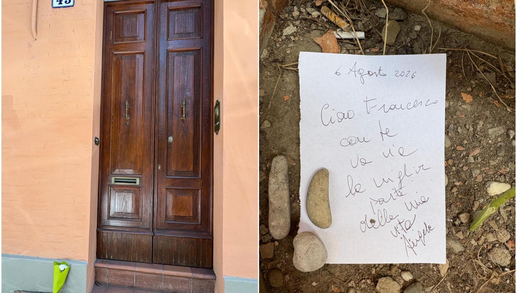Il dolore per Guccini in via Paolo Fabbri 43: la strada si riempie delle sue canzoni