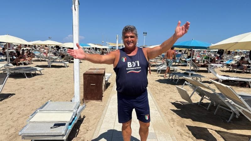 Gabriele Pagliarani, il bagnino d’Italia: “Temo l’arrivo di chi non ha questo mestiere nel sangue”