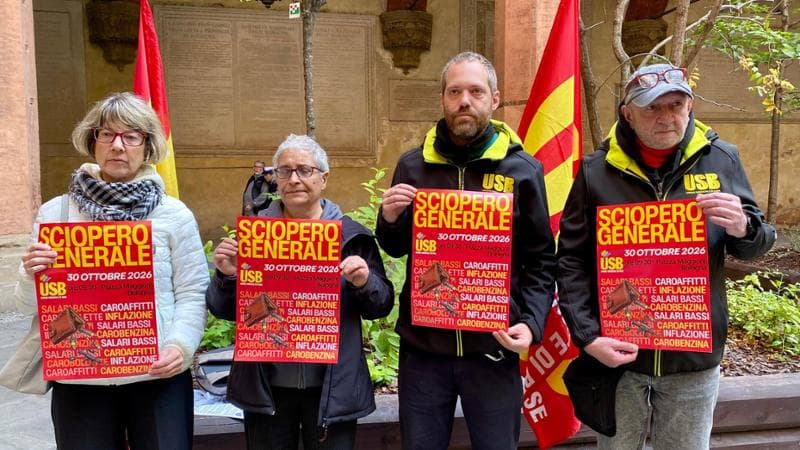 Sciopero 30 ottobre, l’Usb: “Pacifico ma determinato, non siamo poliziotti delle vetrine”