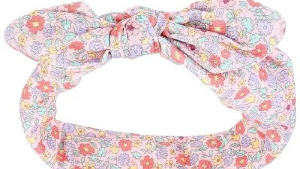 Cerchietto Annodato In Seersucker A Righe – Fascia Per Capelli Larga Imbottita – Accessorio Moda Estate/Primavera Per Donne E Ragazze - 3