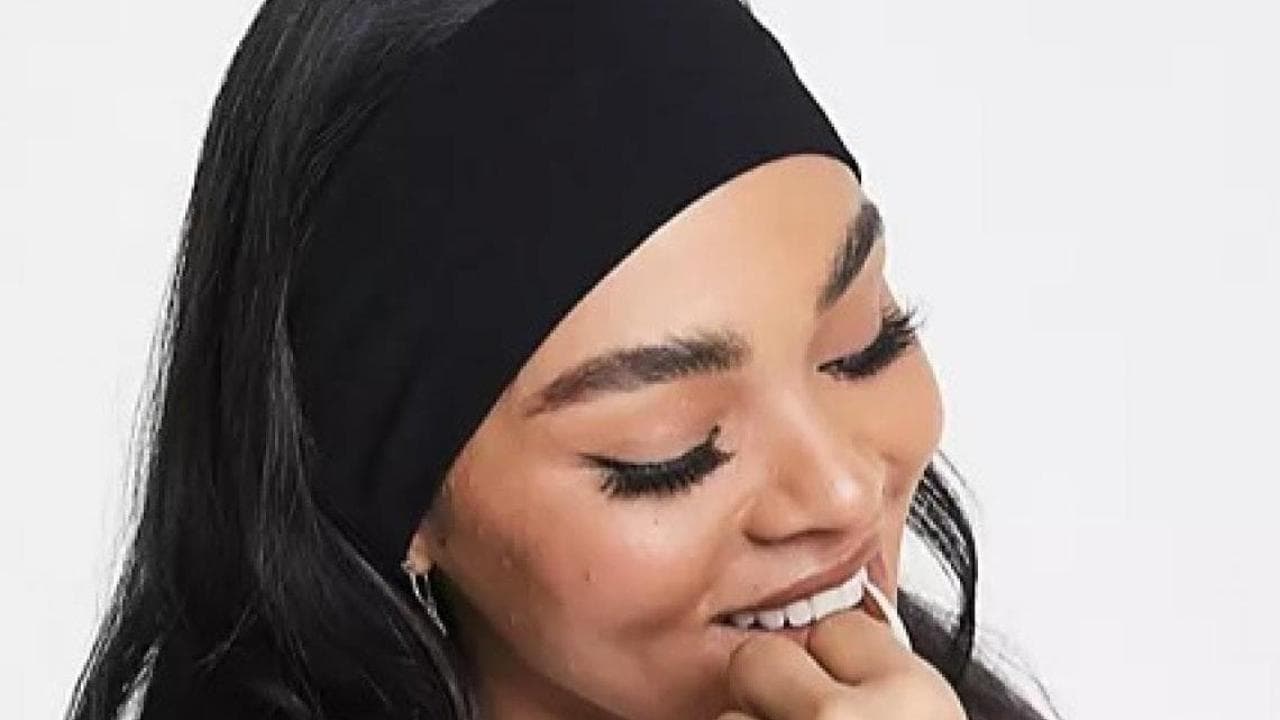 Beavorty 2pezzi Fascia Per Elastici Con Orecchie Panda Accessorio Per Lavaggio Viso e Spa Perfetta Per Donne e Ragazze Rosa