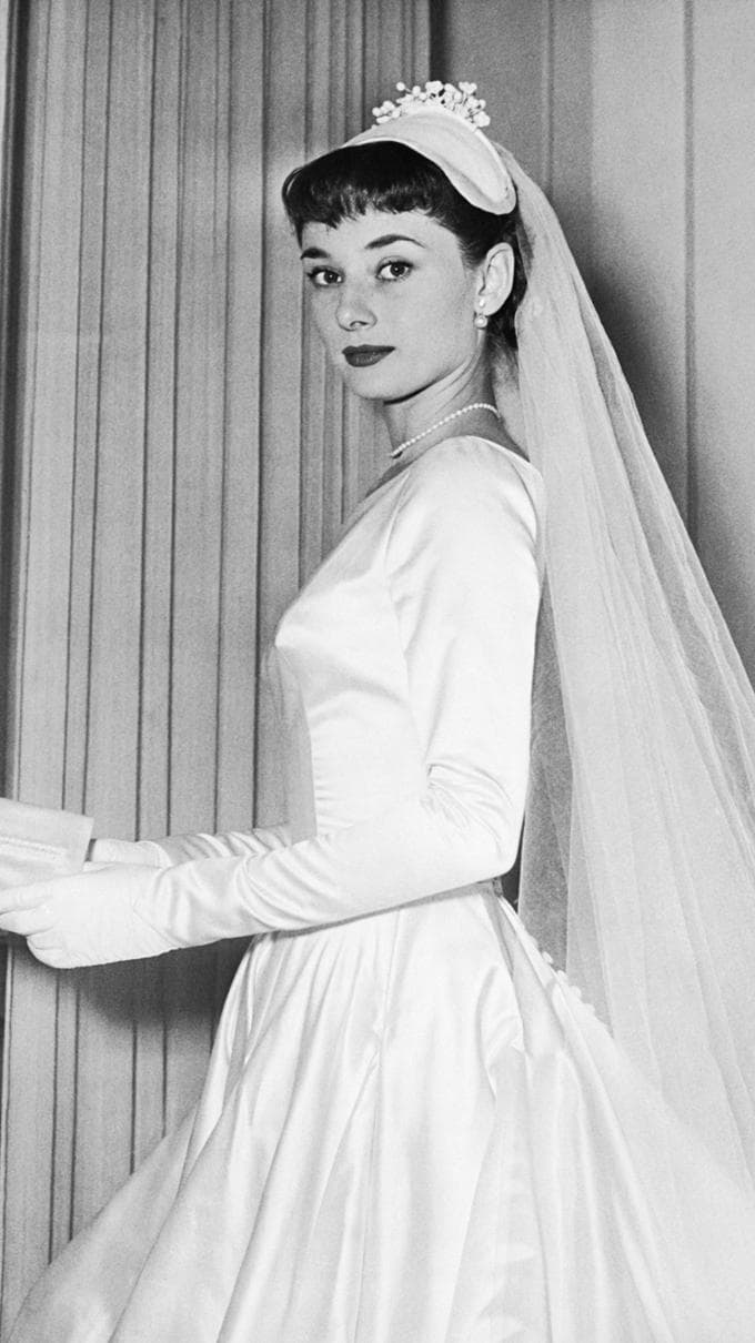 vestito audrey hepburn abito sposa