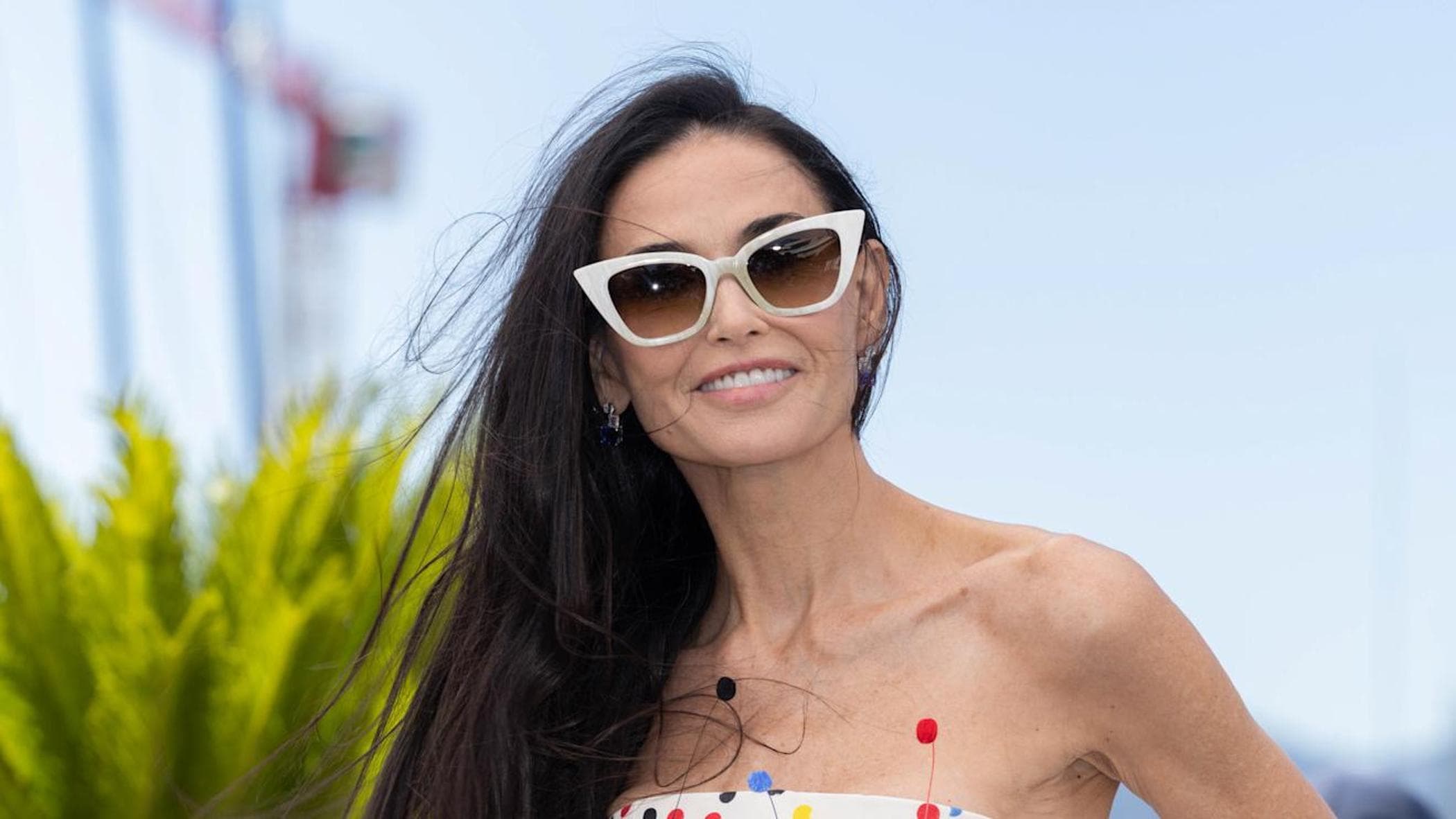 L’abito a pois di Demi Moore a Cannes 2026