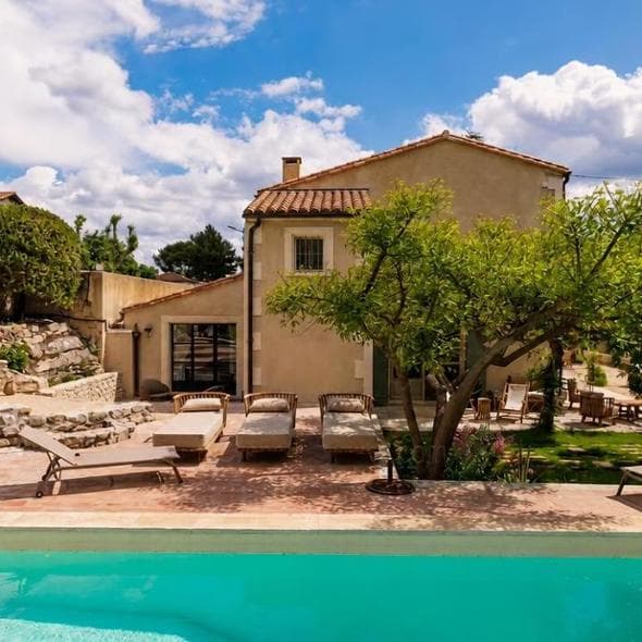 Una villa in stile provenzale nel cuore delle Alpilles