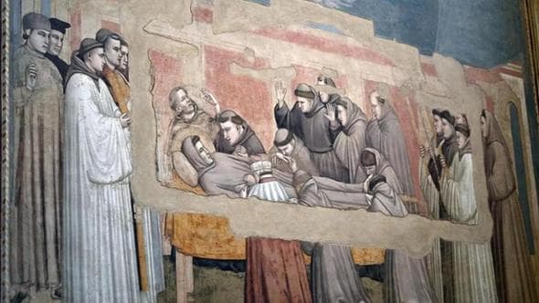 Giotto’s secrets revealed as Florence frescoes are restored