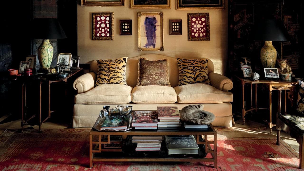 “Color, for me, is an emotional need”: inside the Roman home of Valentino’s architect