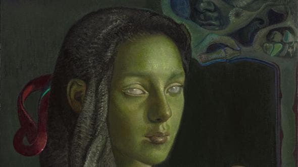 La pittura diVictor Man. Viaggio nelle penombre e nel mistero della psiche