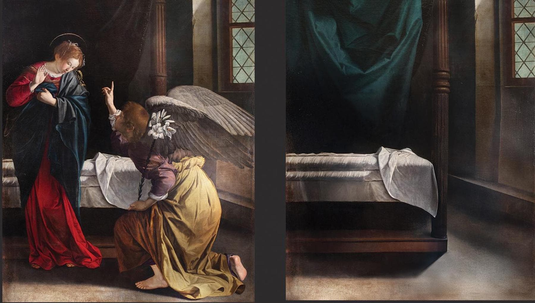 Se Maria e l’Angelo lasciano la stanza: l’operazione Gentileschi di un parroco, un regista e l’IA