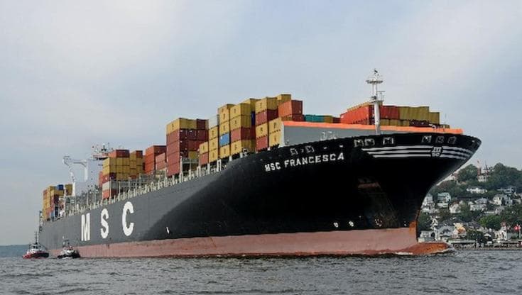 Anteprima: Msc Francesca, dopo l’attacco iraniano pronta a riprendere la navigazione nello Stretto d…