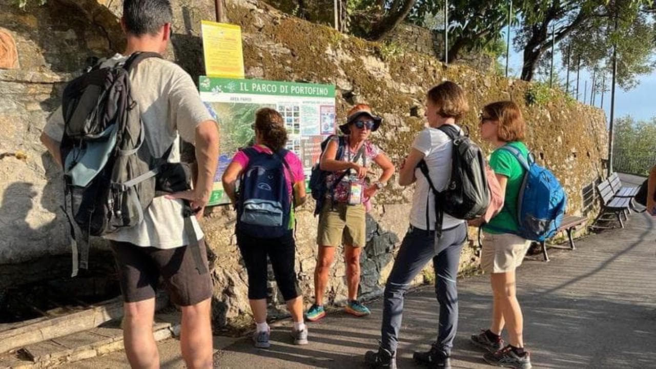 Parktaki turizm akışlarını ve yangınları izleyen bir drone olan Portofino