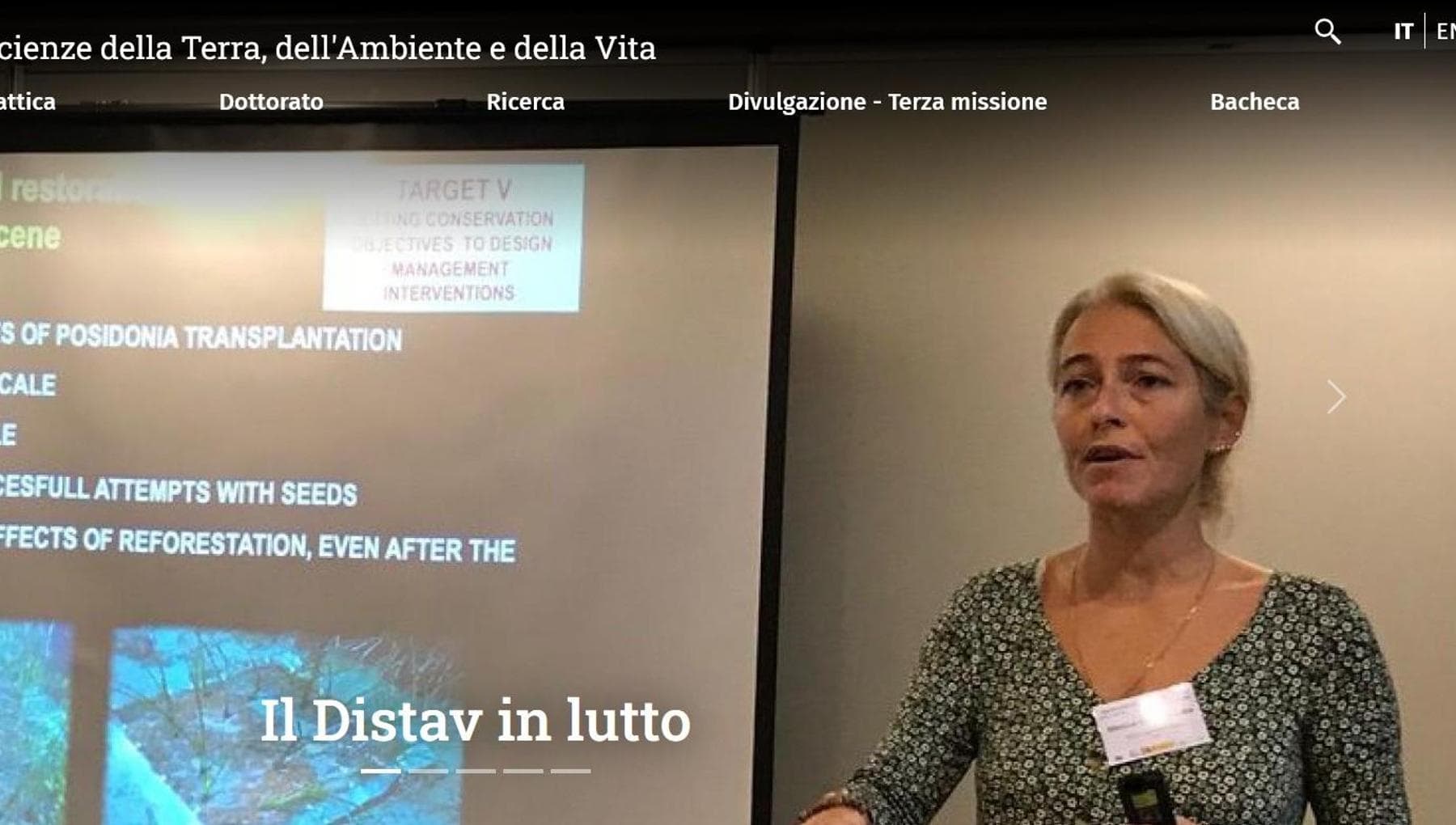 Sub morti, l’Università di Genova riporta sul sito la prof Montefalcone e i link ai suoi studi