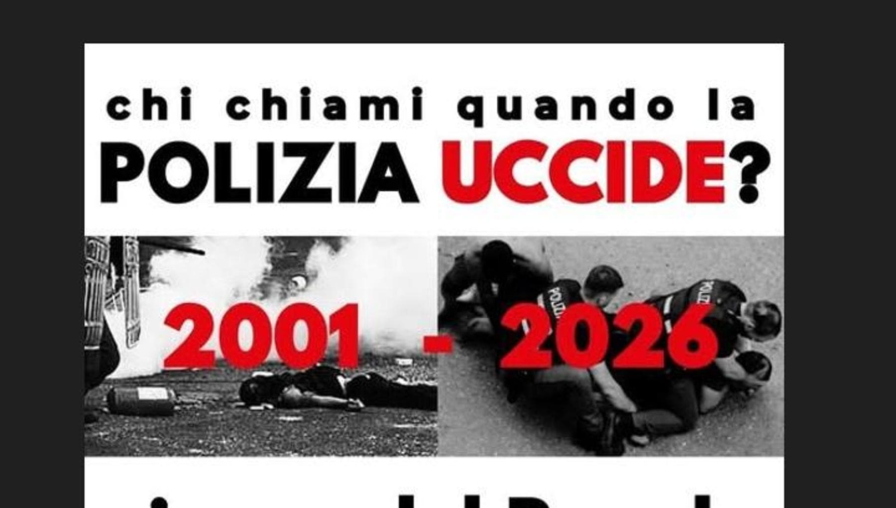 Savona bölgesinin Anpi başkanı polisle ilgili bir poster yüzünden fırtınaya yakalandı