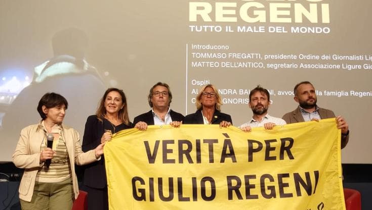 Giulio Regeni, il film ritorna in sala dopo la sentenza: “Non è tempo di ripiegare gli striscioni”