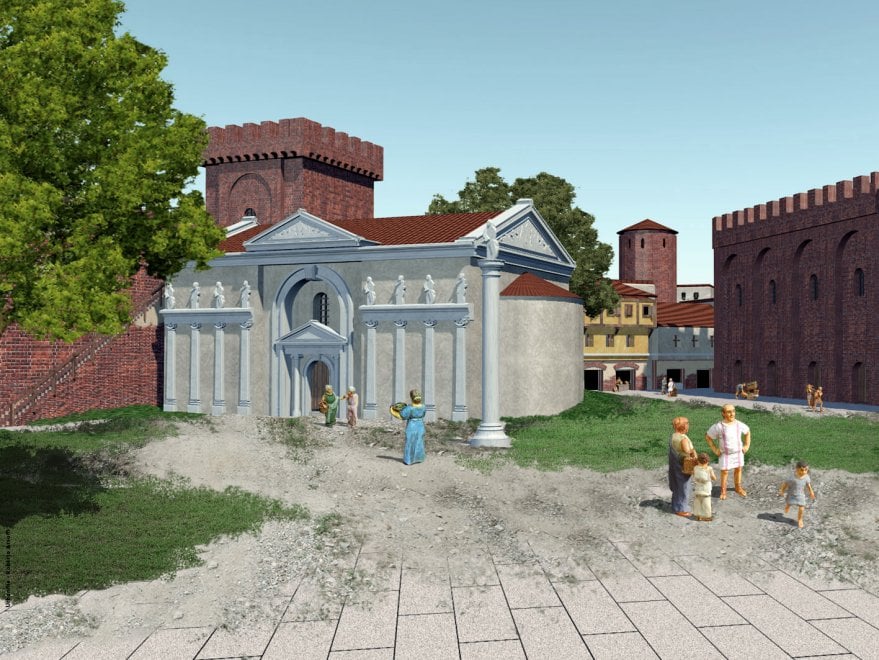 Milano Come Era 1700 Anni Fa Viaggio Virtuale Tra Le Mura E Le Strade Milano Come Era 1700 Anni Fa Viaggio Virtuale Tra Le Mura E Le Strade