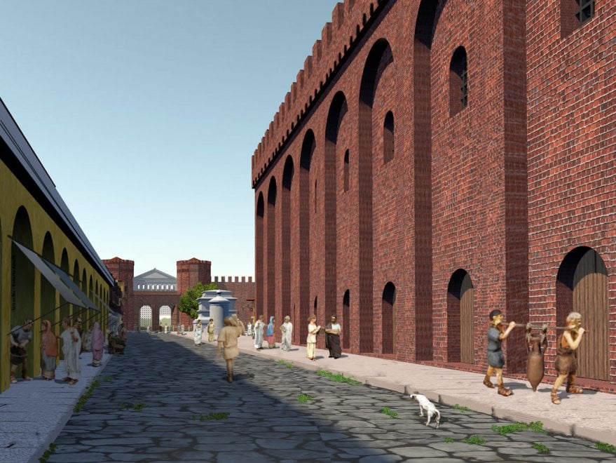 Milano Come Era 1700 Anni Fa Viaggio Virtuale Tra Le Mura E Le Strade Milano Come Era 1700 Anni Fa Viaggio Virtuale Tra Le Mura E Le Strade