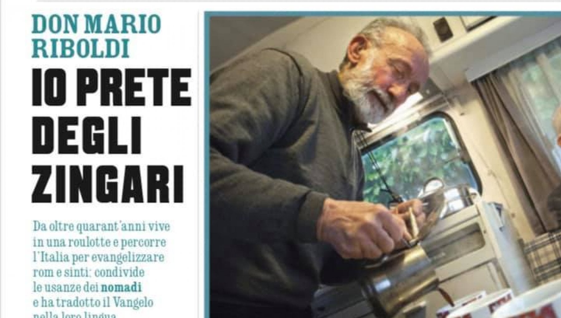 Mario Riboni Morto don Mario Riboldi, ha dedicato la sua vita ai rom e sinti ...