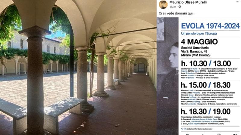 Murelli Convegno su Julius Evola organizzato dal neofascista Murelli alla ...