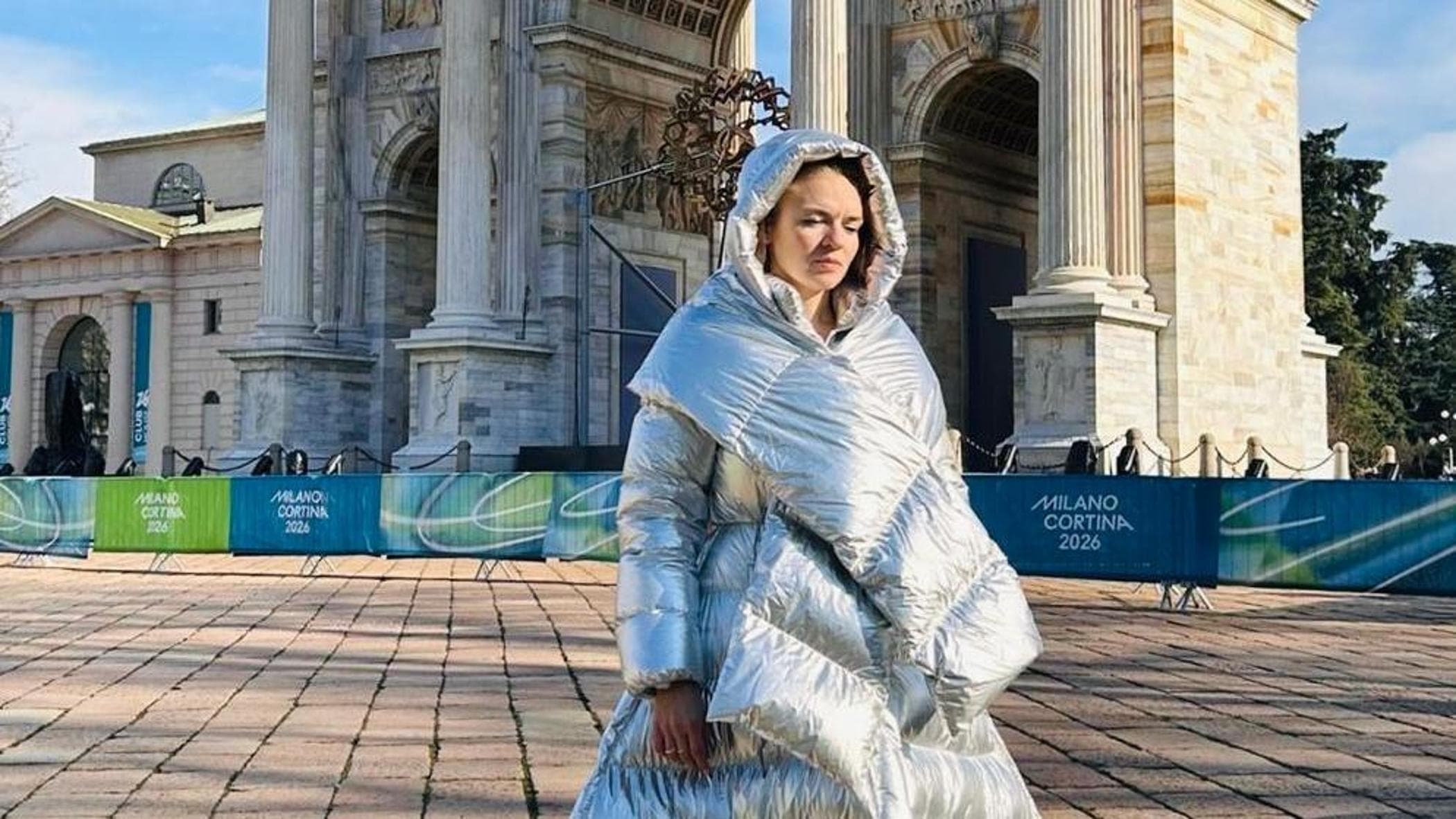 Anastasia Kucherova: “Io, russa ho sfilato a San Siro con l’Ucraina. Sono stanca di avere paura”