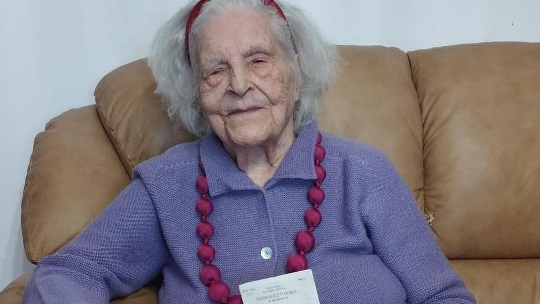 Referendum, la centenaria Maria Antonia Baggetta: “Voto dal 1948, ora per difendere la Costituzione”