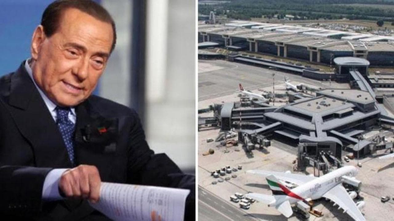L’aeroporto di Malpensa resta intitolato a Silvio Berlusconi: il Tar boccia i ricorsi dei Comuni