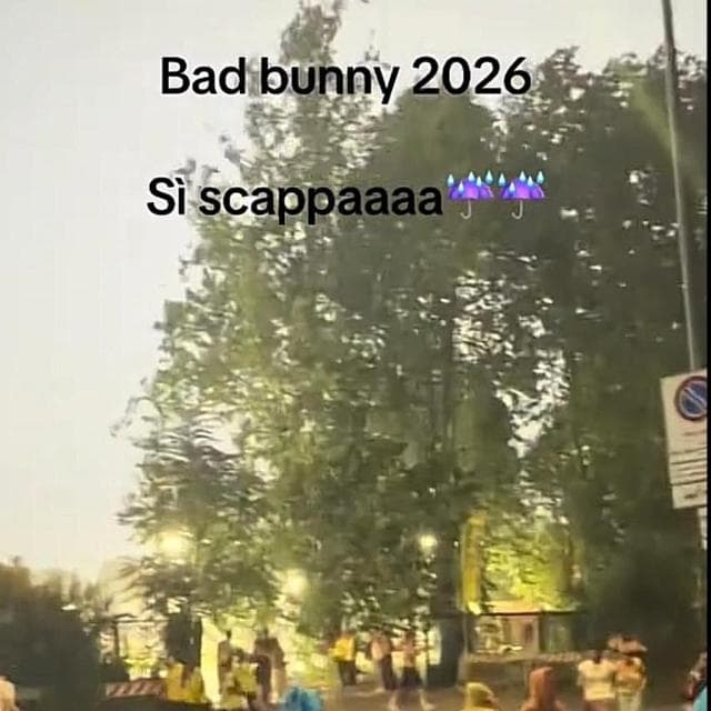 Milano'da dolu, Bad Bunny konserinde korku ve yaralanmalar
