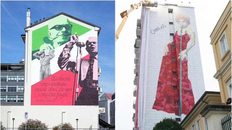 Dai volti di Pertini e Vanoni alle geometrie della Bovisa: guida ai murales di Milano
