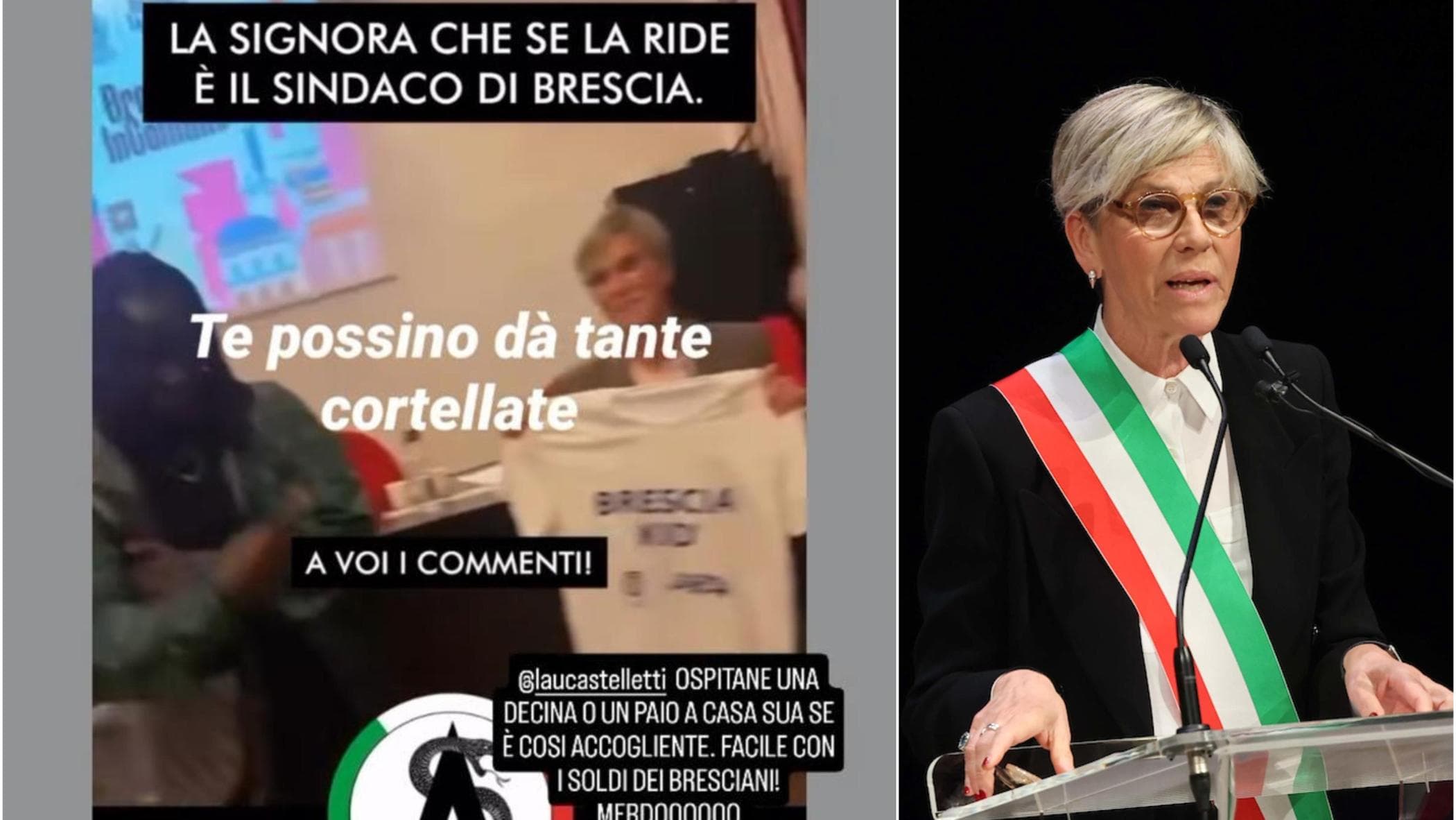 te possino d224 tante cortellate minacce social alla sindaca di brescia lei sporge denuncia da Milano.repubblica.it te possino d224 tante cortellate minacce social alla sindaca di brescia lei sporge denuncia