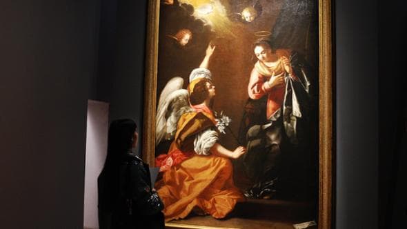 Intimità e potenza del colore: l’Annunciazione di Artemisia Gentileschi al Diocesano per Natale
