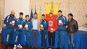 L'assessore Borriello premia quattro giovani pugili