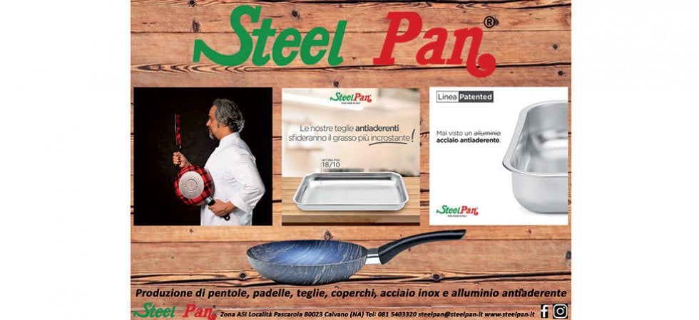 Steel Pan E10712 Coperchio Rettangolare Bombato Inox cm 25x19 | Leroy