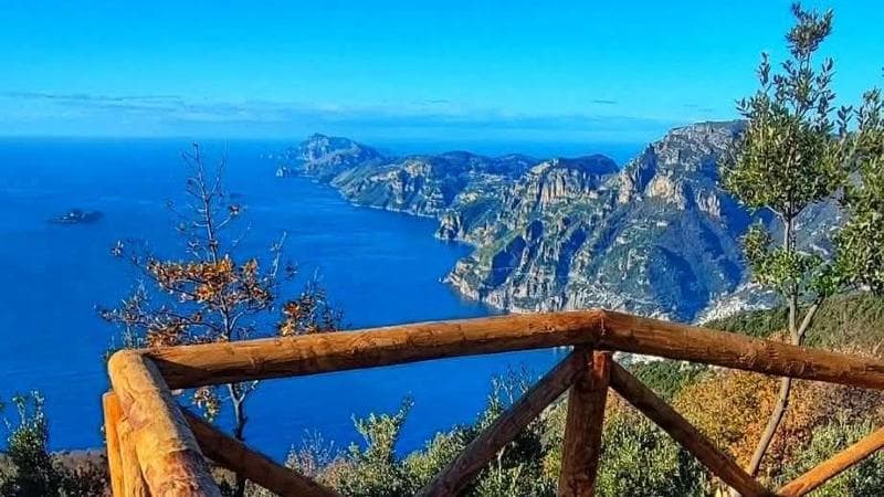 Recuperato il belvedere sul sentiero degli dei, il sindaco di Agerola ...