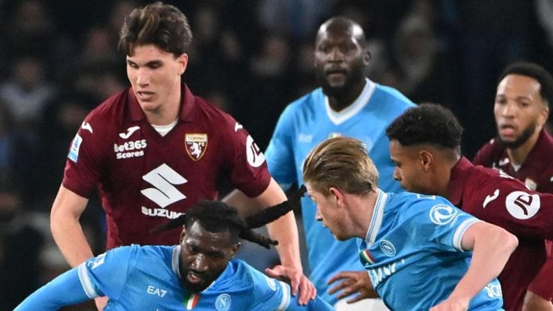 Napoli, il recupero dei campioni per il secondo posto