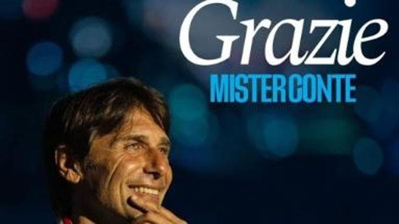 Napoli, il commiato social da Antonio Conte: “Grazie Mister!”