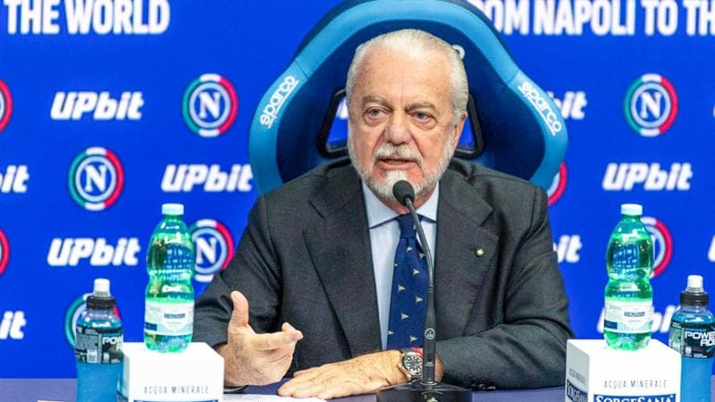 Stadio Maradona, De Laurentiis indagato per un punto ristoro abusivo