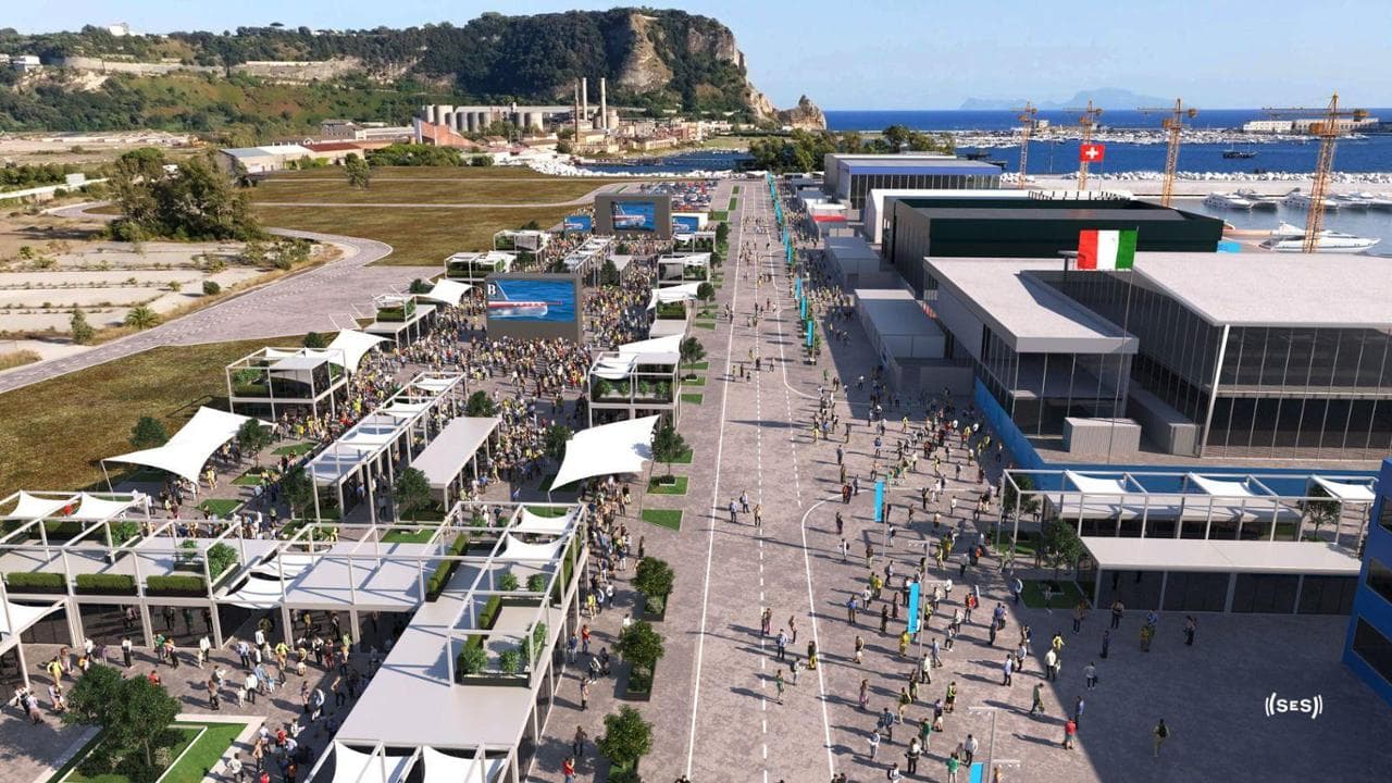Coppa America, a Bagnoli sorgerà il villaggio con fan zone, media center e la base dei volontari