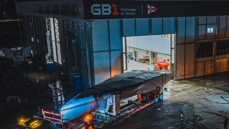 America’s Cup: gli inglesi di GB1 a Bagnoli con l’AC75