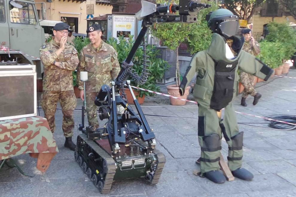 L'esercito Marciava Per Raggiunger La Frontiera