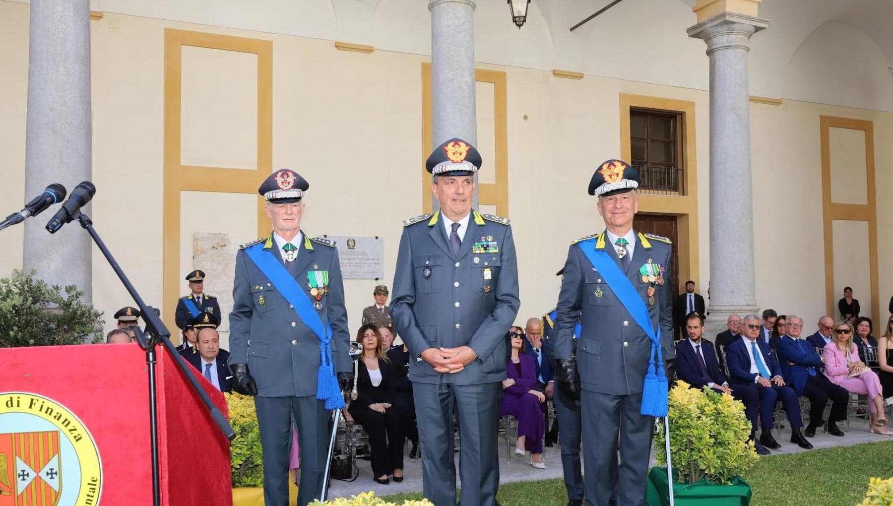 Andrea De Gennaro presente alla cerimonia di Palermo