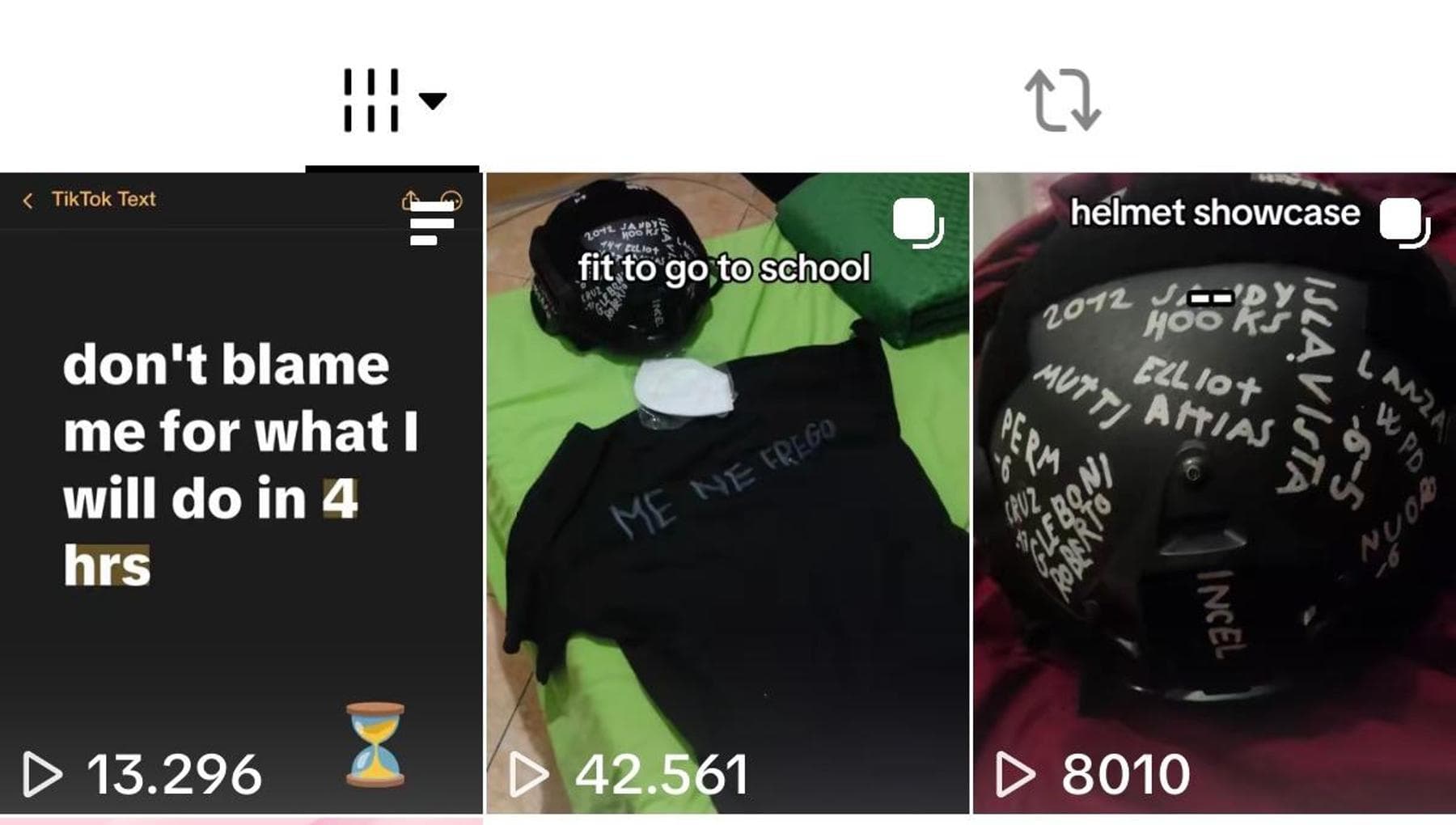 Dodicenne assale prof in diretta social. L’annuncio su TikTok, sul casco scritte sulle stragi Usa