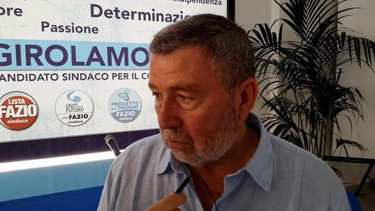 Fazio, ex sindaco di Trapani, si ricandida a primo cittadino