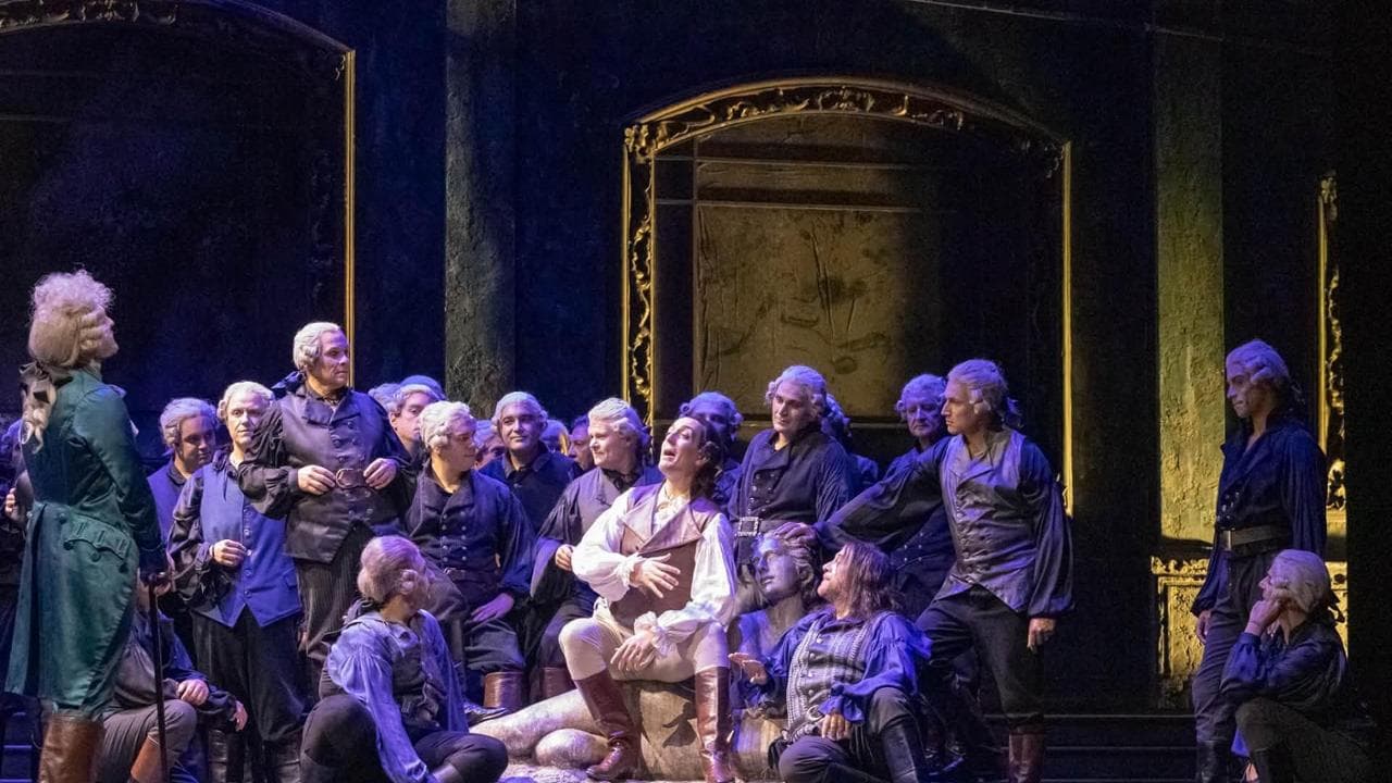 Tézier al teatro Massimo: “Rigoletto 


vive in un mondo 

fatto di violenza” 