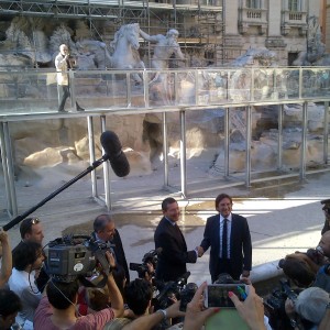 Fontana di Trevi, via al restauro-show: ecco la passerella sospesa sulla vasca