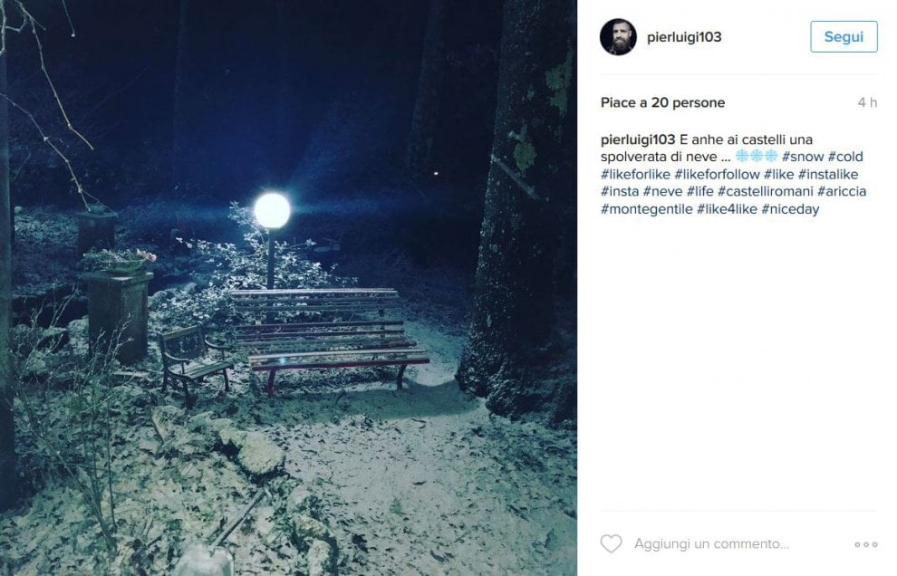 Per Tutti Quelli Che Vogliono La Neve A Roma