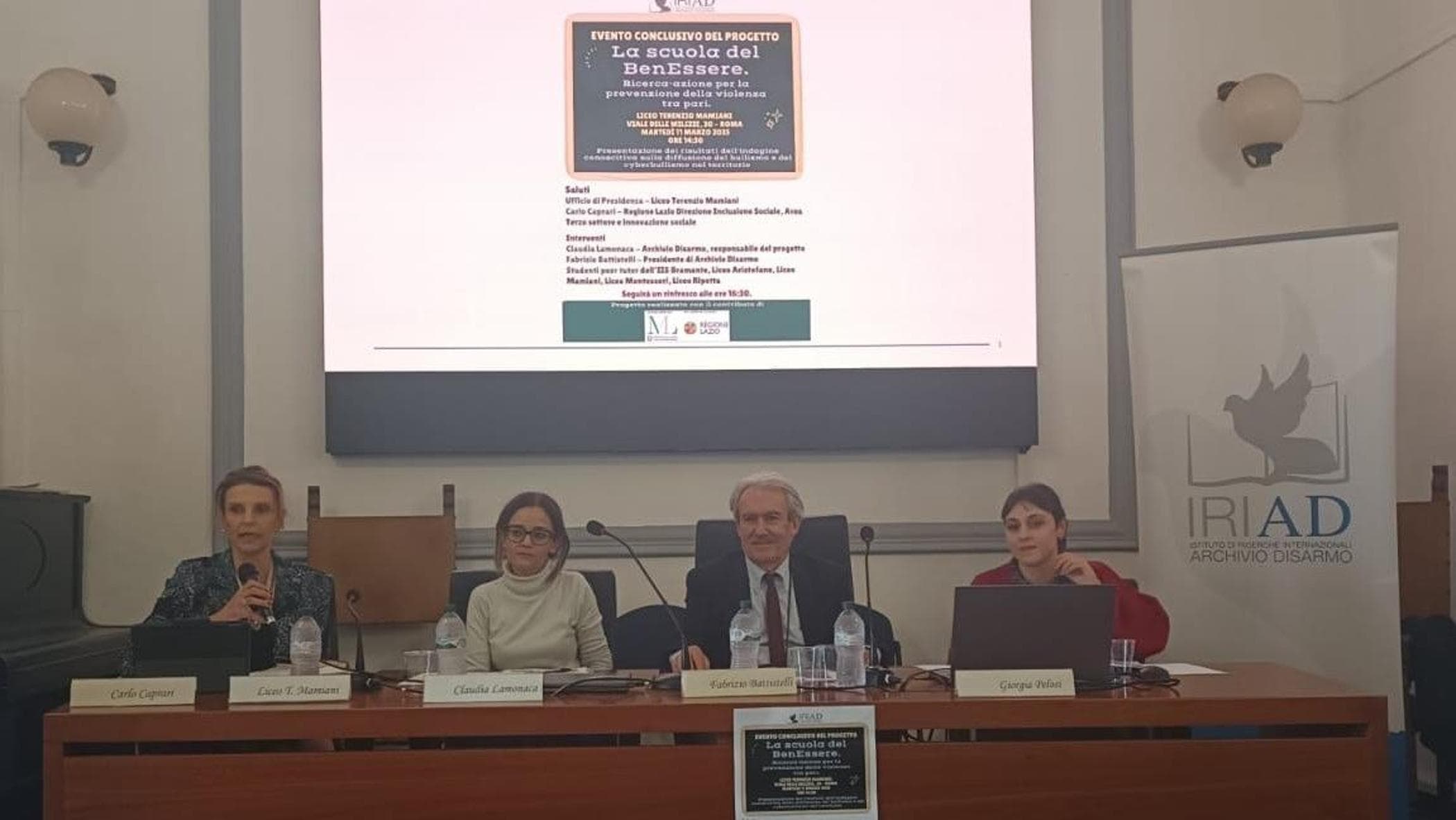Bullismo e Cyberbullismo a scuola: a Roma 50 ragazze e ragazzi dei